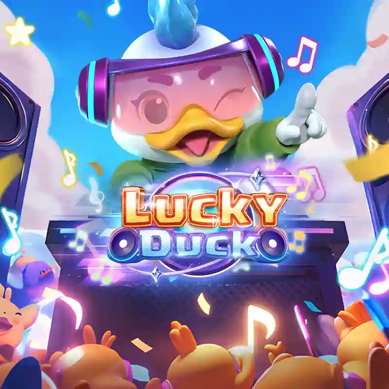 Logo oficial del juego Lucky Duck en mx17